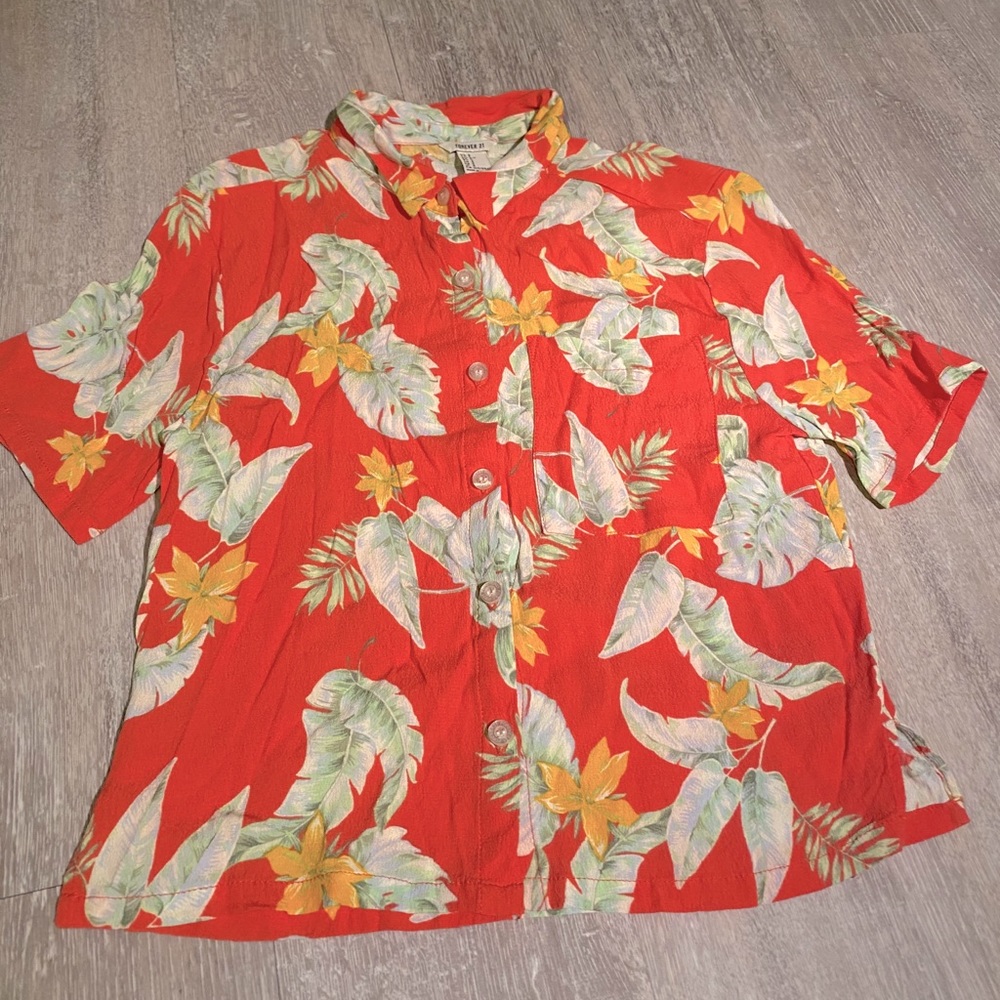 Forever21 button down.